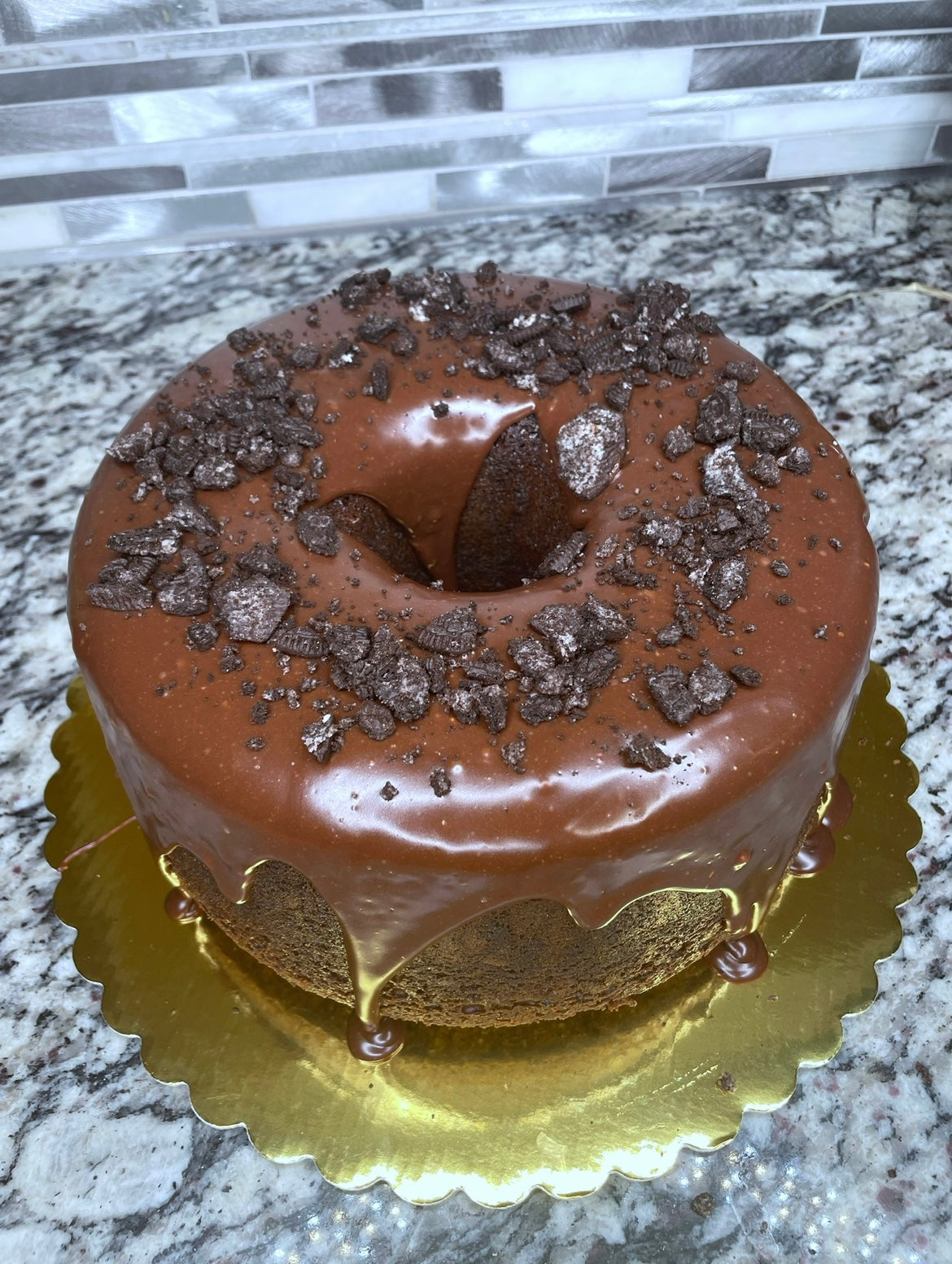 “Zzzlicious Inspired” Chocolate  Ganache Cake