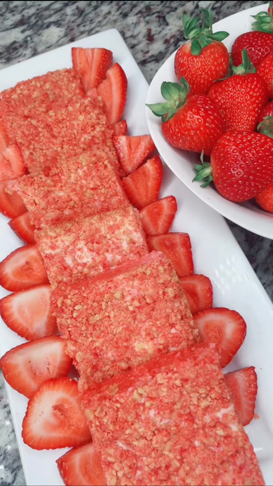 Strawberry Crunch Brownie RECIPE