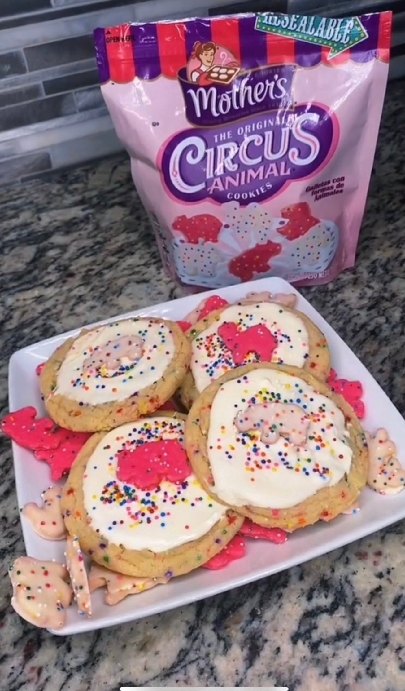 Circus animal cookies